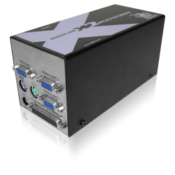 ADDERLink MultiScreen X2-MS2 Dual Head PS2 KVM & RS232 CATx Extender 300Mtr